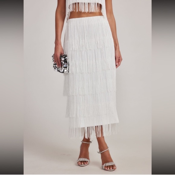 12th Tribe Fringe Top & Skirt - Picture 2 of 2